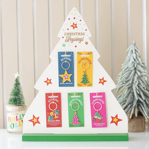 Nostalgic Christmas Keyrings (Set of 25)