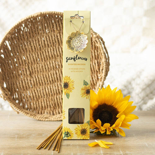 Sunflower Incense Gift Sets (Set of 18)
