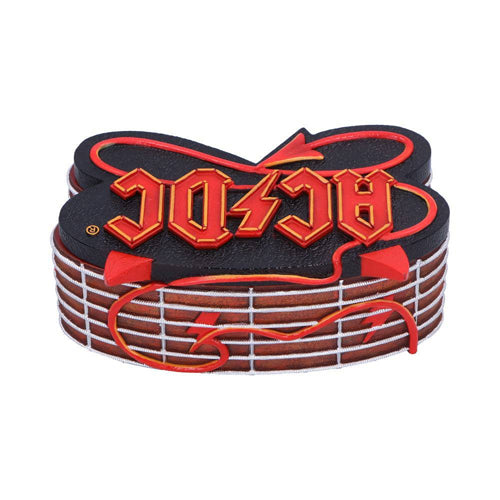 ACDC Logo Guitar Inspired Box 15cm