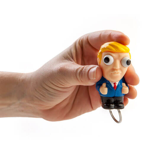 Donald Trump Eye Popper Keychain