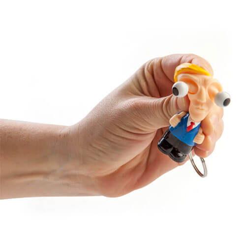 Donald Trump Eye Popper Keychain