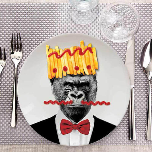Wild Dining Gorilla