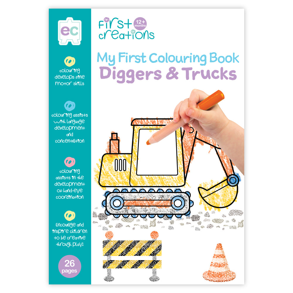 Educational Colours My First Creations Colouring Book