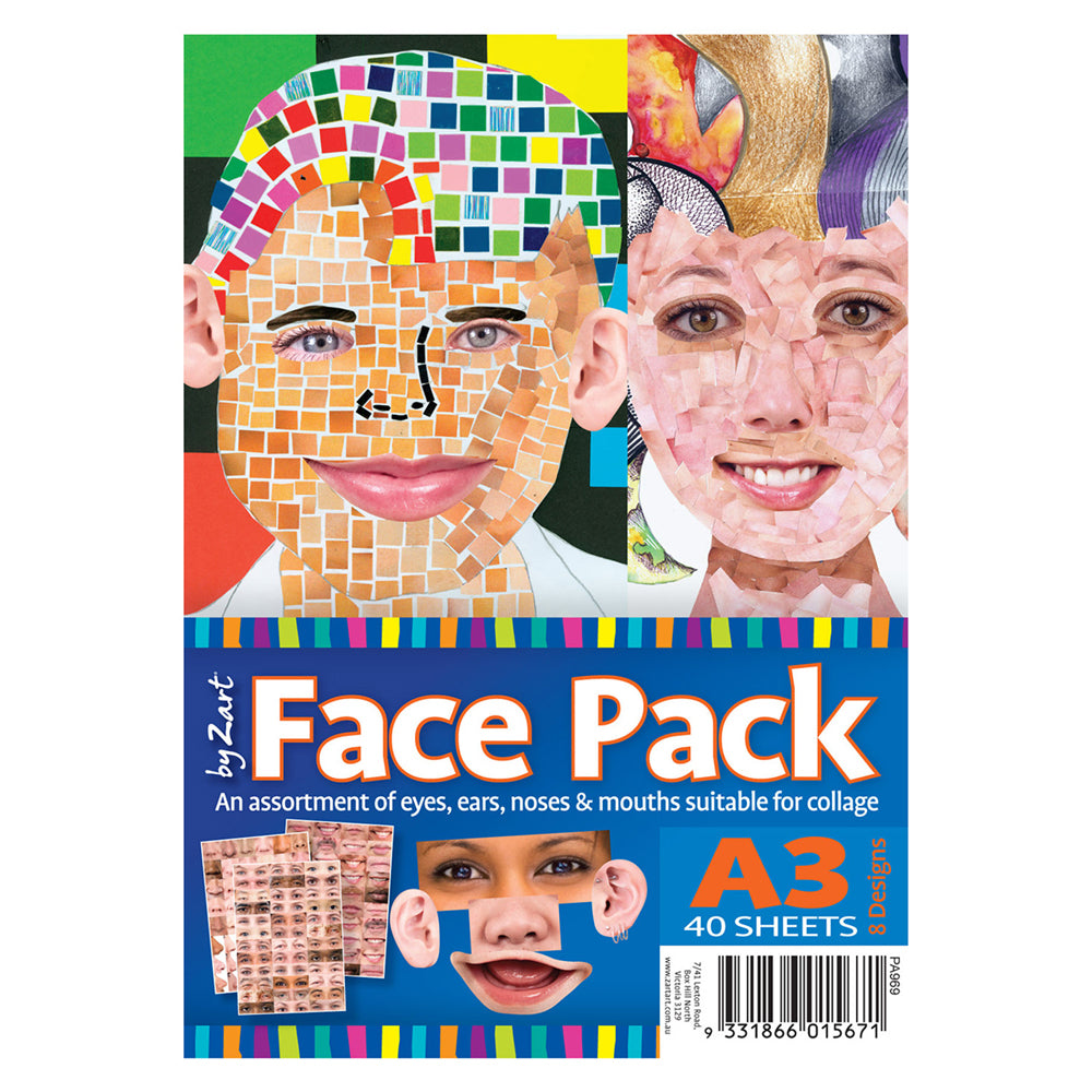 Face Pack Paper A3 40pcs