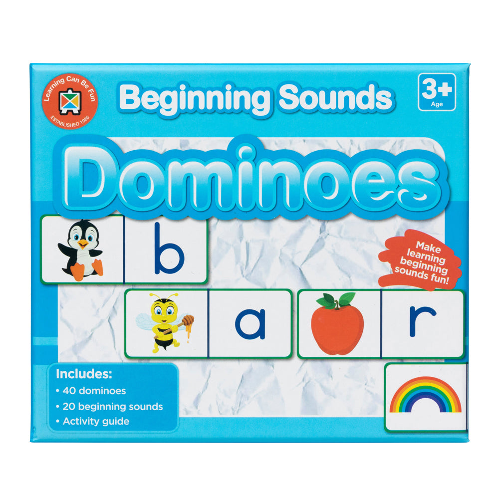 Learning Can Be Fun Beginning Sounds Dominoes