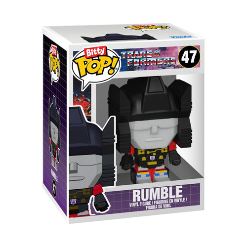 Transformers Soundwave with Rumble Bitty Pop! Bot