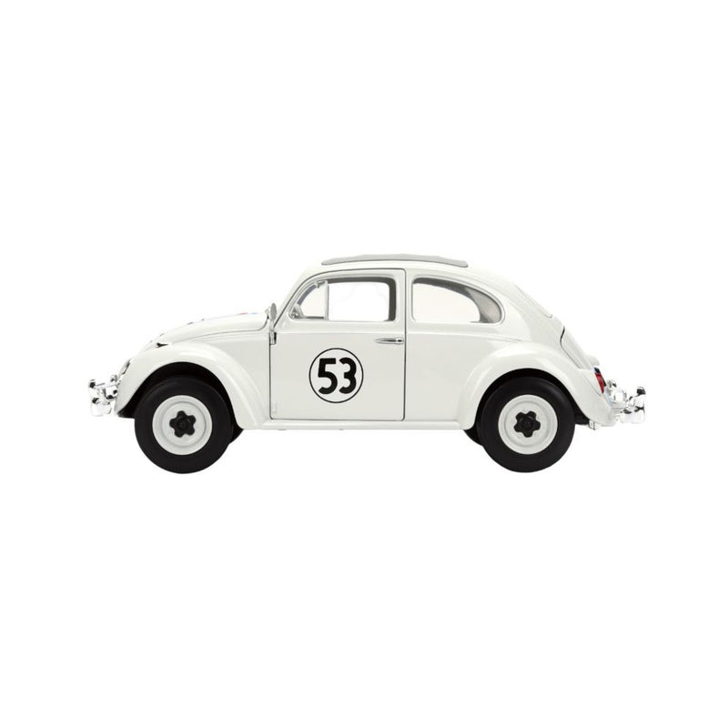 Herbie the Lovebug VW Beetle with Wheel Rack 1:24 Vehicle