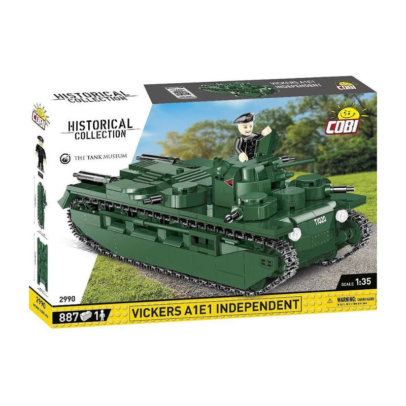 Great War Vickers A1E1 Independent (886 Piece Kit)