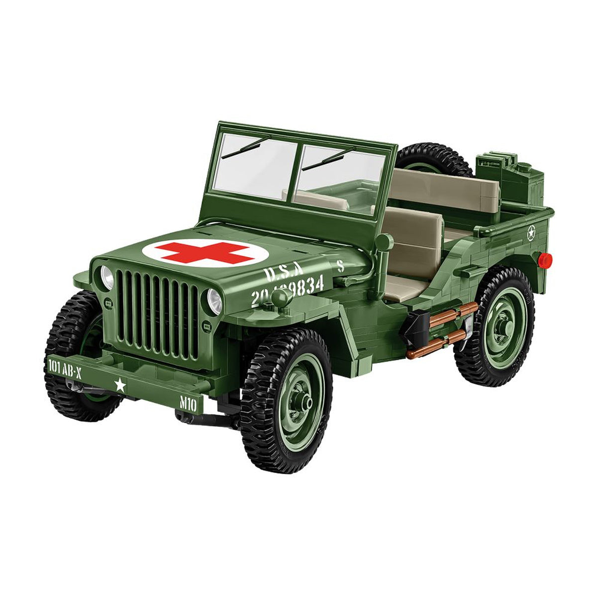 World War 2 Willys Medical MB (1131 Pcs)