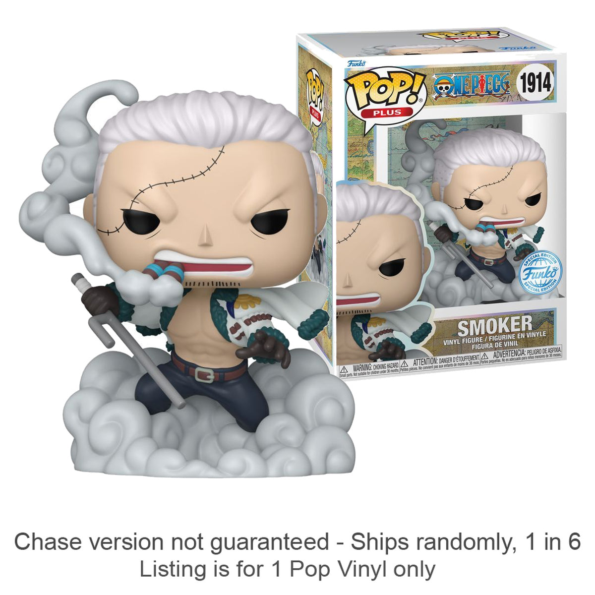 One Piece Smoker US Exclusive Pop! Vinyl (Chase Ships 1 in 6)