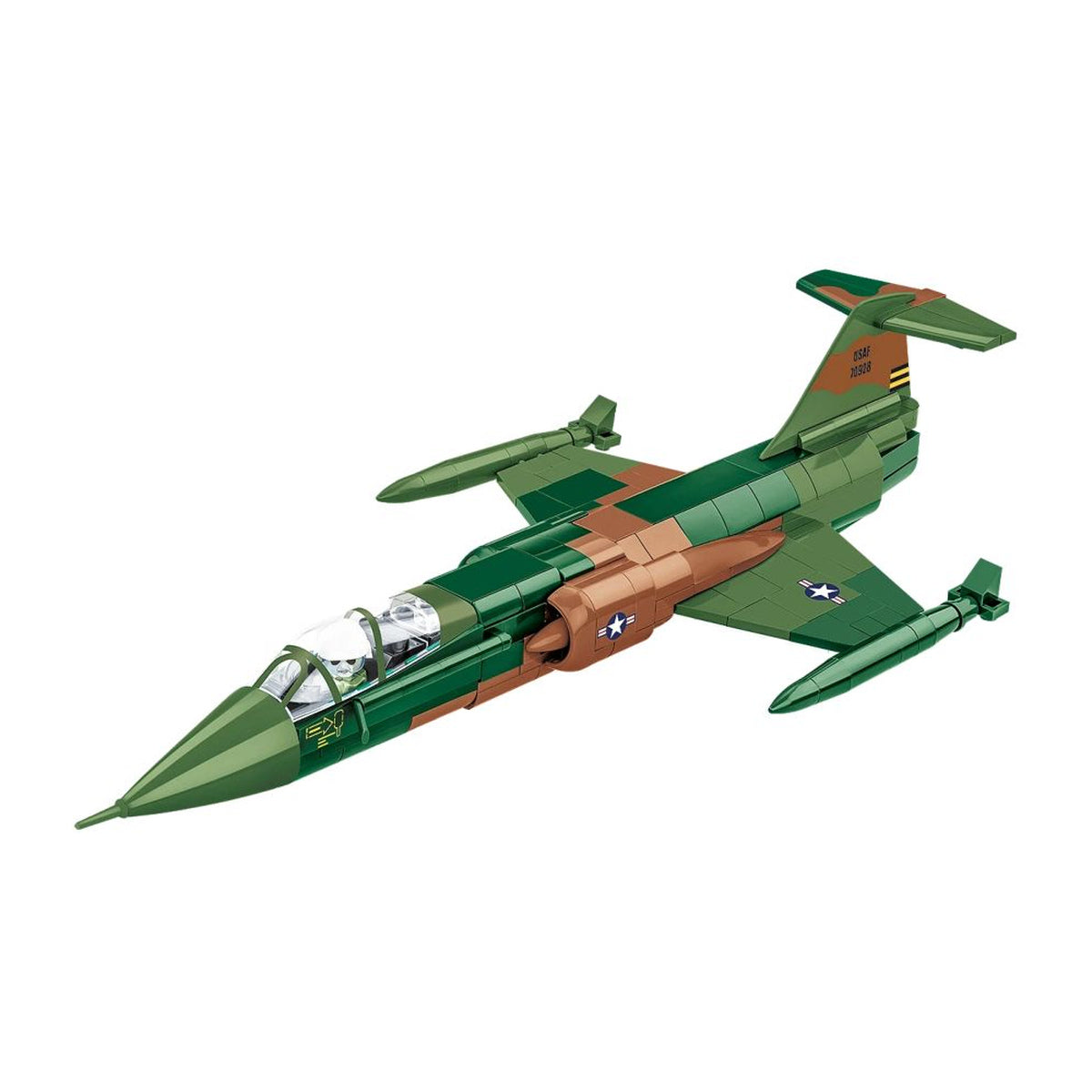 Vietnam War Lockheed F-104 Starfighter Construction Set