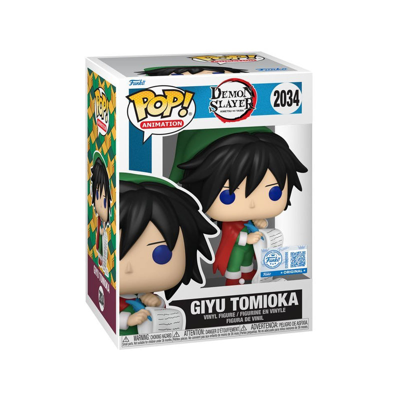 Demon Slayer Giyu Tomioka Holiday US Exclusive Pop! Vinyl