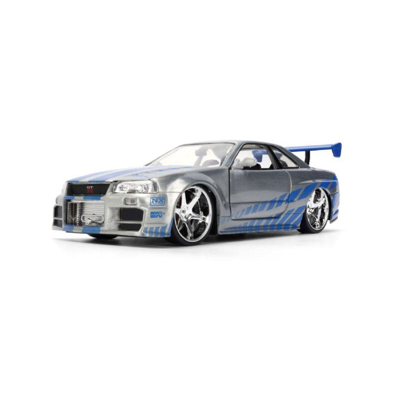 Fast & Furious Brian's 2002 Nissan Skyline GT-R BNR34 1:24