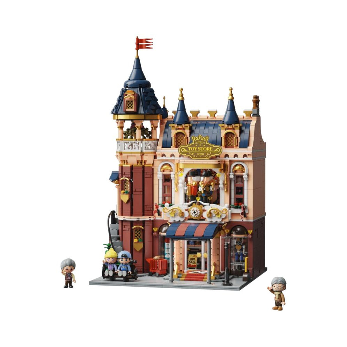 Retro Series Toy Store Construction Set  (2978 Pieces)