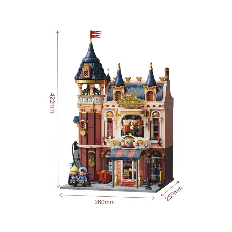 Retro Series Toy Store Construction Set  (2978 Pieces)