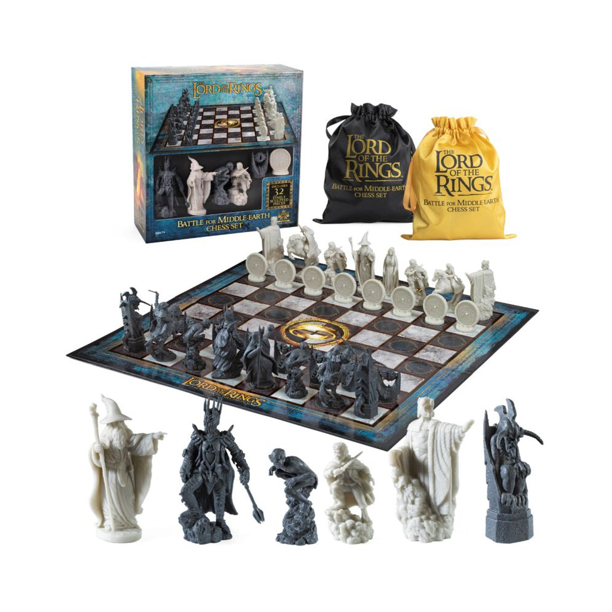 The Lord of the Rings Battle For Middle-earth Chess Set