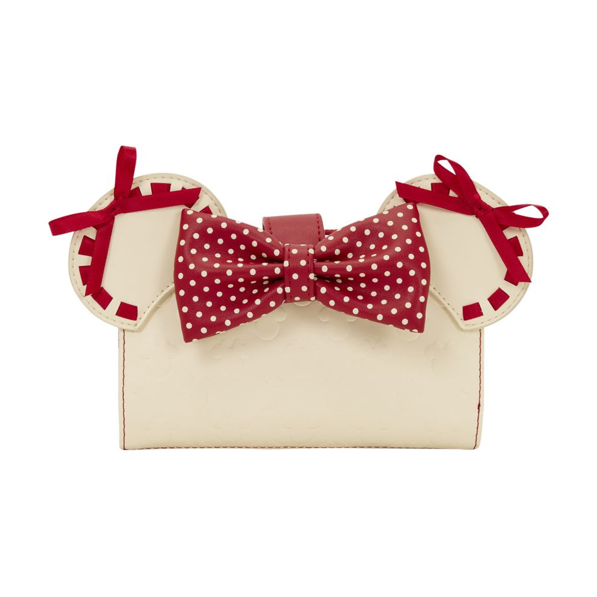 Disney Minnie Mouse Rock the Dots Coquette Flap Wallet