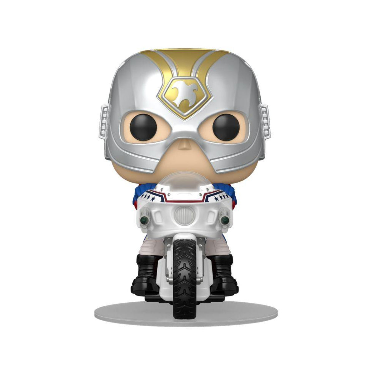 Peacemaker Dopplegander on Motorbike Pop! Ride