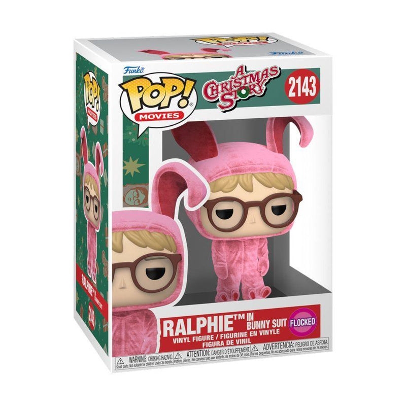 A Christmas Story Ralphie in Bunny Suit Flocked Pop! Vinyl