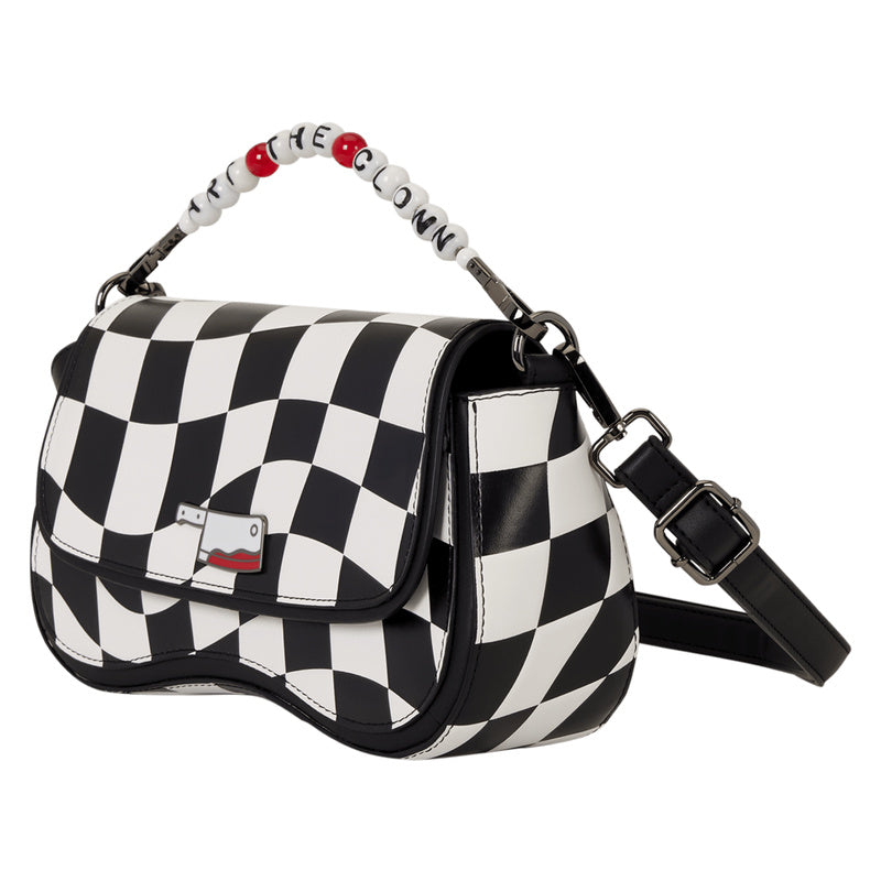 Terrifier Art the Clown Checkered Crossbody Bag