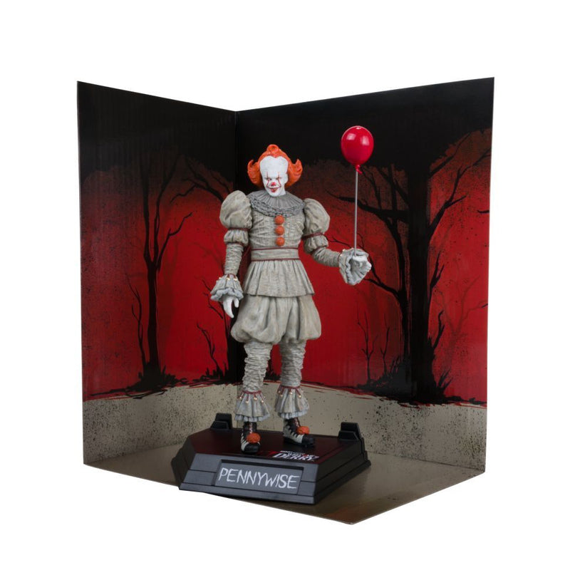 Welcome to Derry Pennywise 6" Movie Maniacs Figure