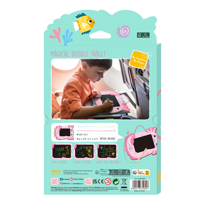 Avenir Let's Travel Together Magical Doodle Tablet Axolotl