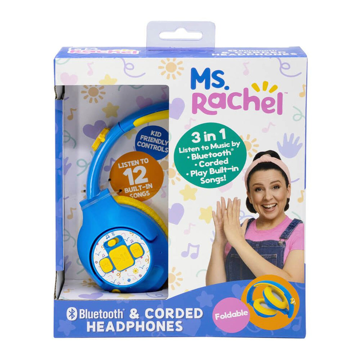 Ms. Rachel Headphones with Built-In Music