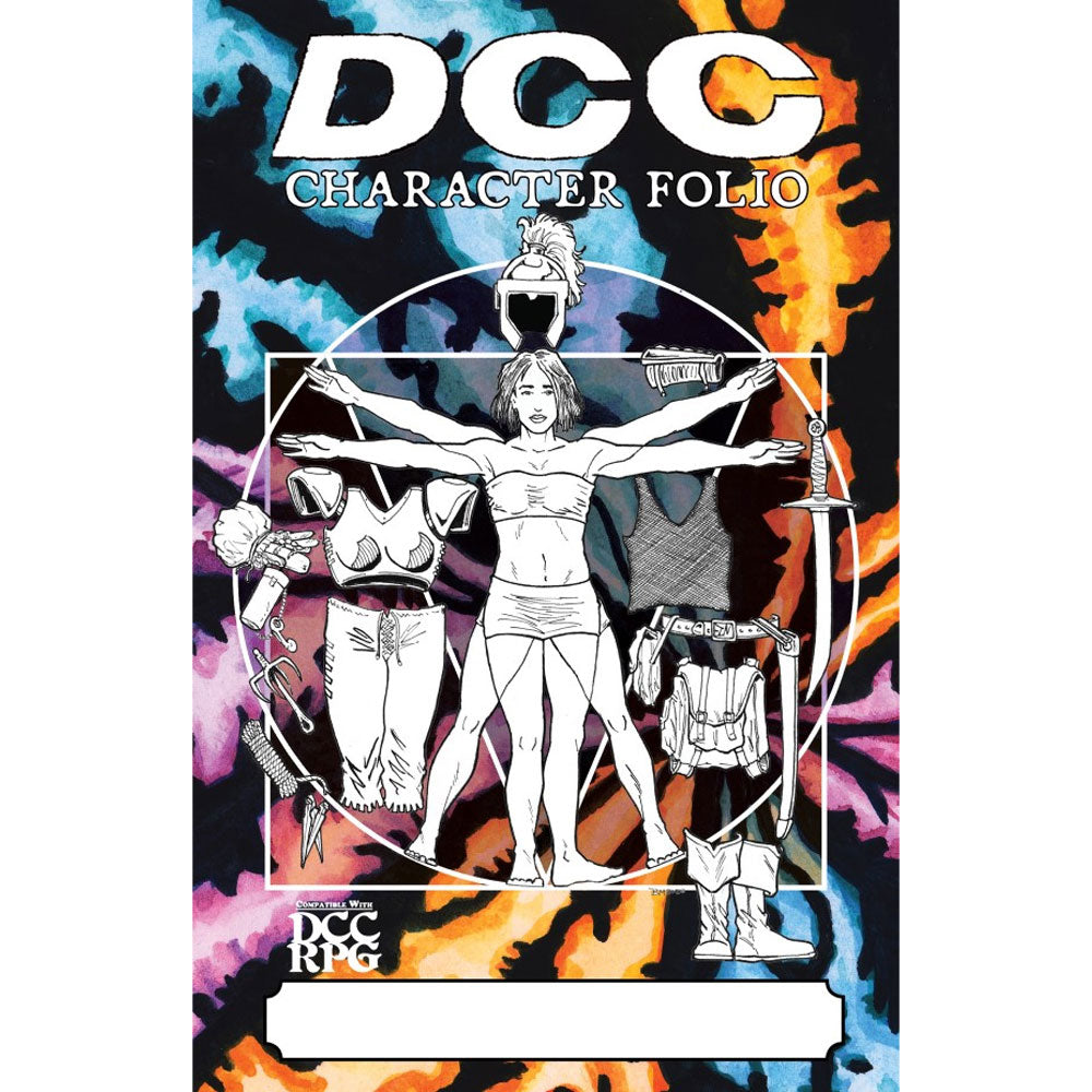 Dungeon Crawl Classics DCC Digest Sized Character Folio