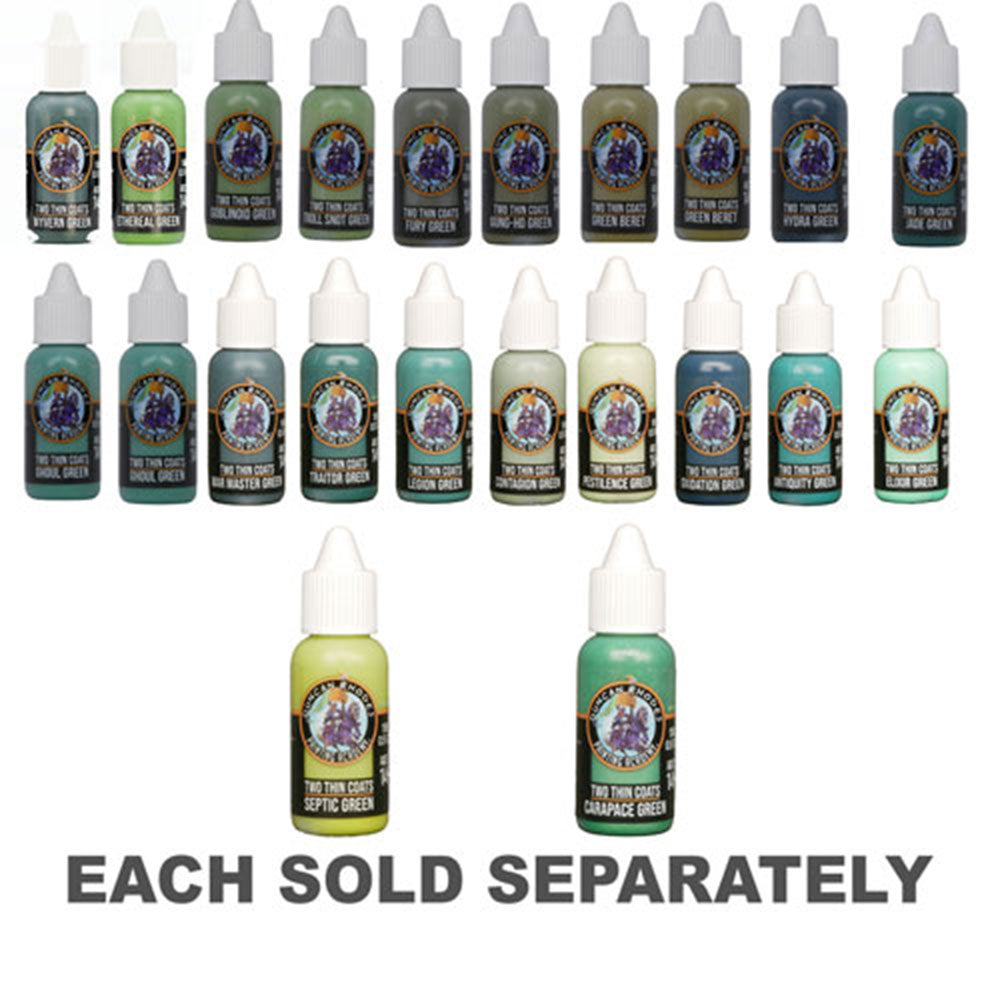 Two Thin Coats Acrylic Paint 15mL (Green)