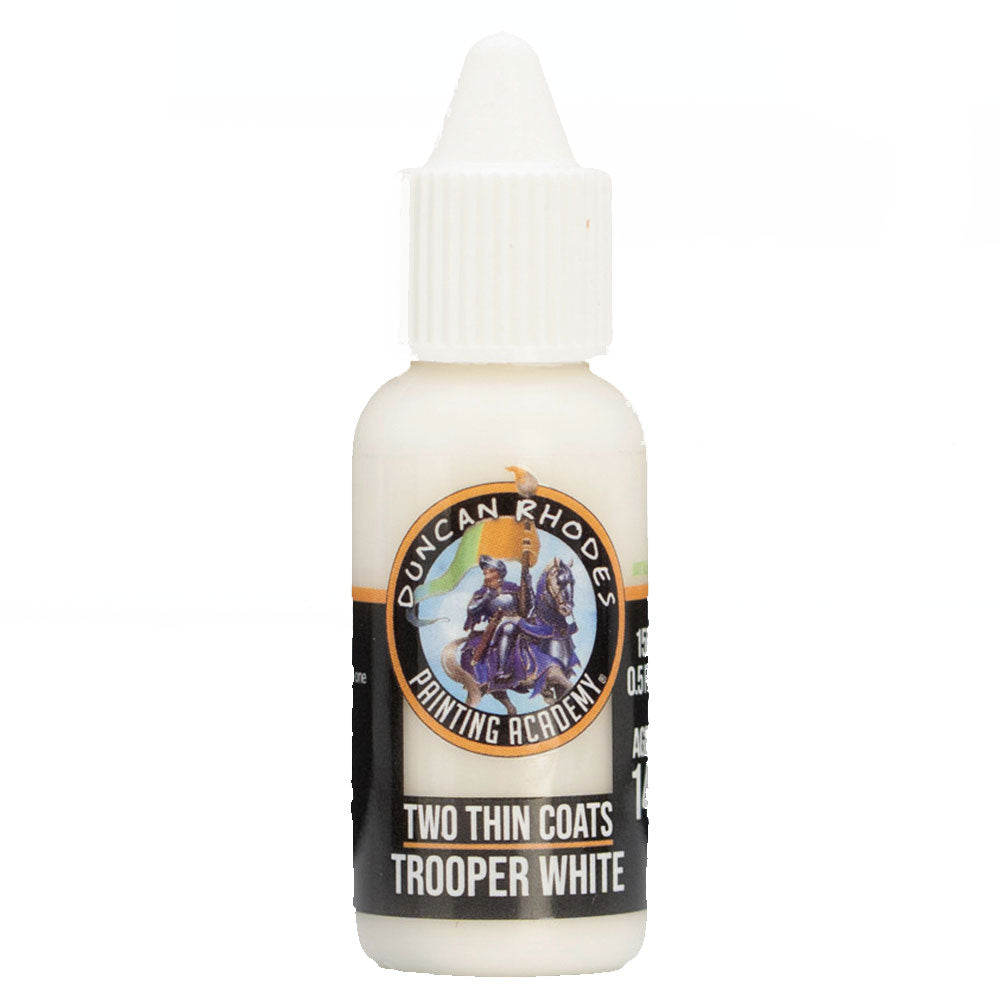 Two Thin Coats Acrylic Paint 15mL (White)