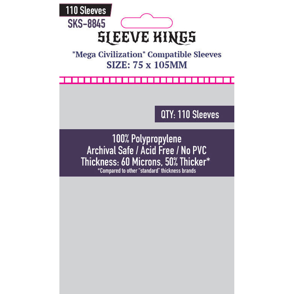 Sleeve Kings "Mega Civilization" Compatible Sleeves