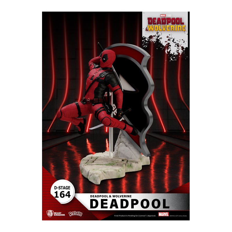 Beast Kingdom D Stage Deadpool & Wolverine Deadpool Figure