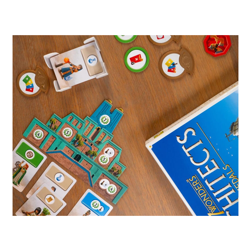 7 Wonders Architects Medals Board Game Expansion