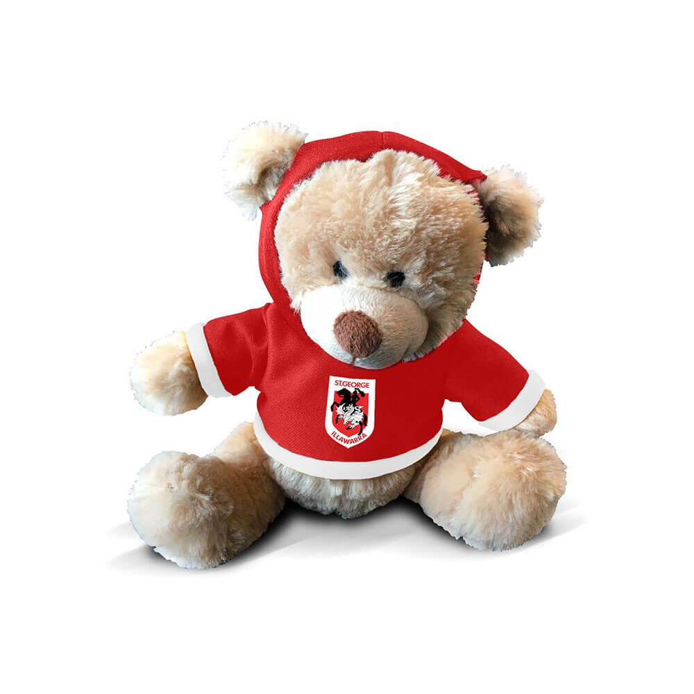 NRL Plush Teddy med hettegenser
