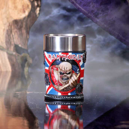 Iron Maiden Eddie The Trooper Shot Glass 7cm