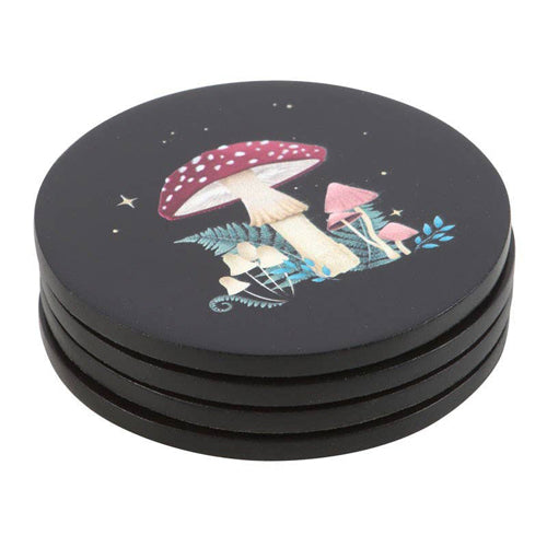 Dark Forest MDF Coaster Set