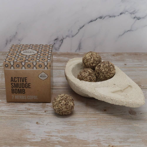 7 Herbs Copal 8pcs Smudge Incense Bomb