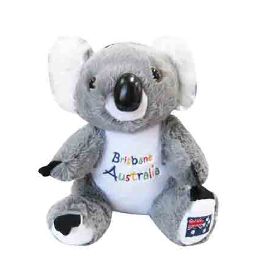 22 cm koala peluche con ricamo