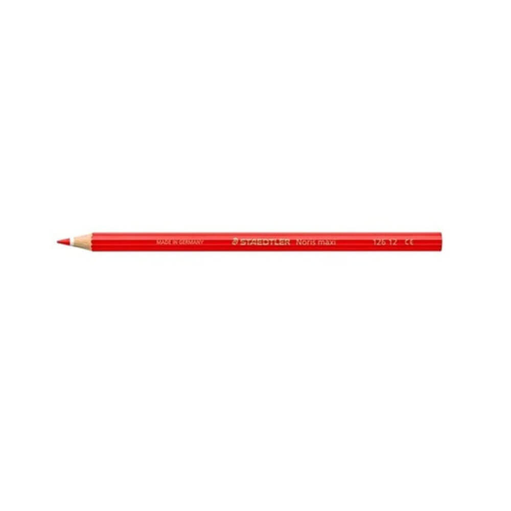 Staedtler Noris Club Maxi Learner Pencils 12pcs (Red)